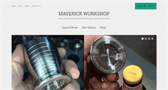 Desktop Screenshot of maverickworkshop.com