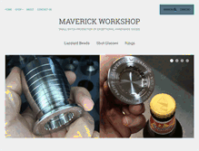 Tablet Screenshot of maverickworkshop.com